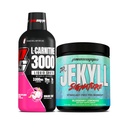 PROSUPPS L-karnitiini 3000 Stimulantti ilmainen neste laukausta (31 tarjoilua, Dragon Fruit) ja Mr Hyde Allekirjoitus Series Pre-Workout Energy Powdered Drink (30 tarjoilua, mustikka sitruuna) Bundle