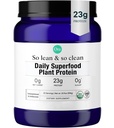 Ora Organic Vegan Protein Powder - 23g Kasvipohjainen Pea Protein + Superfood for Women and Men - makeuttamaton ja makuamaton - 20 Tarjoilua, Ei Erythritol, Keto-ystävällinen, Gluteeniton, Paleo, soija-vapaa