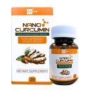 Nano Curcumin - 30 kapselia - Nanoteknologia lisää imeytymistä jopa 99,9%, edistää ruoansulatusjärjestelmä, lievittää mahalaukun ja kaunistaa ihon