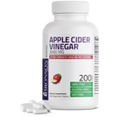 Bronson Apple Siideri Viinietikka 3000 MG per Tarjoilu Extra Strength - ei-GMO, 200 kasvissyöjä Tabletit