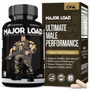 Suuri kuormitus Testosteroni Booster miesten - Testosteroni täydentää kiimainen Goat Weed, Maca Root, & Tribulus Terrestris - Tongkat Ali Miesten energia, kestävyys ja vahvuus - Test Booster 60 kapselit
