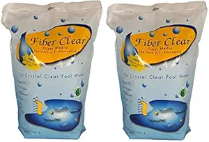 Kuitu Clear 9 oz 2 Pack 4009DC Selluloosasuodatin Media D.E. Vaihtoehtoinen uima-altaat