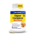 Enzymedica, Digest Complete + Probiootit, Full- Range, Everyday Enzymes 800 miljoonaa PMY Aktiiviset kulttuurit per kapseli, 90 kapselia