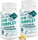Zdoroviye SPM täydentää - Erikoistunut pro-solving Mediators ja SPMs Precursors Complex tasapainotettu immuunivaste, aivot, kudos & solu - 120 Softgels (2 pullo)