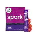 AdvoCare Spark Vitamiini & Aminohappo täydentää - Focus & Energy Drink Powder Mix A-, B-6, C & E - Sisältää myös L-karnitiini & L-tyrosiini - Rypäle, 14 Stick Packs