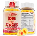 Sokeriton CoQ10 200 mg täytetyt gamies, 5X parempi imeytyminen CoQ10 w/resveratrol, alfalipoiinihappo, Omega-3, E-vitamiini, C, Coenzyme Q10 soluihin energia, sydän, aivot, ja antioksidantti (1Pack)