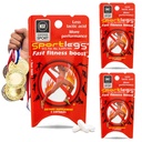 SPORTLEGS Nopea Fitness Boost Pre harjoitus miesten ja naisten, Maitohappo täydentää, Urheilun kestävyys polttoaineen kestävyys täydentää Runners - 5-Cap Packet, Trial Pack 3