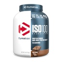 Dymatize ISO100 Whey Protein Powder Isolate, Fudge Brownie, 25g proteiinia, 5 punta, 5.5g BCAAs, Alle 120 Cal., Gluteeniton, 1g rasvaa, 1g sokeria, 2g Carb (70 tarjoilua)