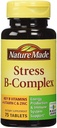Nature Made Stressi B-komplex Ravintolisät C-vitamiini & sinkki 75 ea (pakkaus 6)