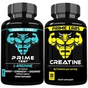 Prime Labs L arginiini (60 ct) + kreatiinikapselit (120 ct)