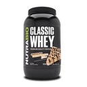 NutraBio Classic Whey Protein Powder- Full- Spectrum Aminohappo profiili - Ei täyteaineita, keinotekoisia värejä, säilöntäaineita - alhainen Glycemic Index - (Chocolate Peanut Butter, 2 punta)