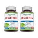 Pure Naturals Lecithin 1200 mg Softgels Supplement | High Potency | Non-GMO | Gluten Free (240 Count | 2 Pack)