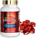 Antarktis Krill Oil Dietary Supplement (500 mg, 60 Softgels)