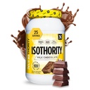 Isothority Whey Protein Isolate, Milk Chocolate, 2 lb - Ultra Absorbable Branched Chain Amino Acids (BCAA) Powder 25g Protein Per Serving, Low Carb - Rakentaa Lihas & Accelerate Recovery