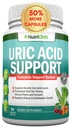 Uric Acid Flush - kasviperäisen virtsahapon puhdistus täydentää - kanssa tart kirsikka, sellerin siemenuute, Chanca Piedra, Devil...