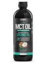 Onnit MCT Öljy - puhdas MCT Coconut Oil, Ketogeeninen ruokavalio ja Paleo optimoitu C8, C10, Lauric Acid - Täydellinen kahvi, Shakes, ja ruoanlaitto (Flavorless - 24oz)