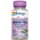 SOLARAY taattu vahvuus Green Tea Leaf Extract Double Strength, Veg Cap (Btl-Plastic) 500mg ... 30ct