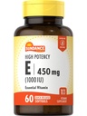 Sundance High Potency E-vitamiini 450 mg (1000 IU) 