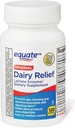 Dairy Relief Caplets, Original, Lactase Enzyme, 120 Pills by Equate (Pack of 1) + Tarra