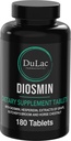 Dulàc - Diosmin Hesperidin 1000 mg ravintolisä 180 tablettia, rikastettu hevosen Kastanjauute ja teurastajien luuta