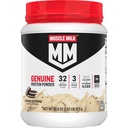 Lihasmaito Aito proteiinijauhe, Evästeet 'N Crème, 1,93 puntaa, 13 annosta, 32g proteiinia, 3g sokeria, kalsiumia, vitamiinit A, C & D, NSF Certified for Sport, Energizing Välipala, Pakkaus Vary