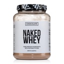 NAKED Whey Chocolate Protein Powder - Vain 3 Ainesosat - Grass Fed Whey Protein Powder, Organic Chocolate and Organic Coconut Sugar, Ei GMO, Ei soijaa, ja Gluteenittomat - 24 Tarjoilut