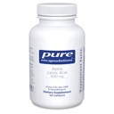 Puhtaat kapselit Alfa Lipoic Acid 600 mg - ALA- täydennysosa maksan tuki, antioksidantit, Hermoterveys, kardiovaskulaarinen terveys ja hiilihydraatteja Tuki - Premium Alpha Lipoic Acid - 120 kapselia