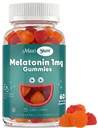 Maxi Health 1 mg Melatoniini Gummies ... Lapset Melatoniini Purut luonnon kirsikka & Orange Flavor...