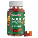 NumVs Lapset Multivitamiini Gummies - Hedelmät Maustettu pureskeltava lasten monivitamiini - Lapset vitamiineja Multivitamiini Gummy 12 Minerals & Vitamiineja A C D3 E B6 B12 (120 Lukumäärä 1)