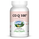 Maxi Health COQ10 100mg kapselit ... 100mg Coenzyme Q10 sydän- ja energiatukeen...