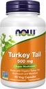 Now Foods Lisäravinteet, Turkey Tail 500 mg, Super Sieni, Valmistettu Organic Turkey Tail Mushroom ja Mycelium, 90 Veg Kapselit