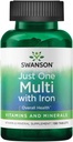 Swanson Century Formula Multivitamiini Iron 130 Tabs