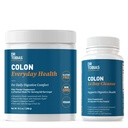 Tobias Colon 14 Day Cleanse and Colon Everyday Health, Advanced Gut Cleanse Detox & Daily Digestive Support Psyllium Husk Fiber Powder, Dgestive Wellness Bundle, ei-GMO