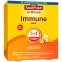 ImmuuniMAX Fizzy Drink Mix, C-vitamiini 1500 mg, Sinkki 15 mg, D3-vitamiini 1000 IU (25 mikrog), sekä B-vitamiinit ja elektrolyytit Hydraation Blend, 30 Stick Packs
