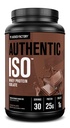 Jacked Factory Authentic ISO Grass Fed Whey Protein Isolate Powder - Low Carb, Non-GMO Muscle Building Protein w/No Fillers, Post Treout Recovery, Chocolate