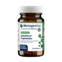 Metageenit UltraFlora Triplebiootti - Kestoaika vakaa Dgestiivinen täydennysosa Akermansia Gut Health, Microbiome & Immuunituki* - Sisältää prebiootti, probiootti & Postbiootti - 30 kapselia
