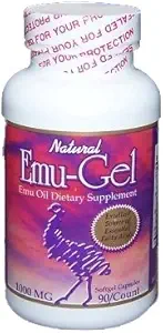 Ultra Emu-Gel Emu öljy ravintolisä Soft Gel kapselit 90/750mg