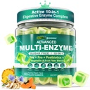 Dgestive Enzymes Gummies for Women & Men, Multi-Enzymes with 90Billion PMY Probiootit ja Prebiootit & Postbiootit, Vihannes-hedelmäkuitu Blend, Super Enzymes for Dgestive & Gut Health,Immuuni 60Cts