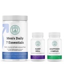Miesten päivittäin 7 Essentials, Sleep Well & Adaptogen Complex Bundle