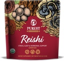 Reishi Powder - Organic Mushroom Extract Powder - Sieni täydentää Immunosupport, Stressi Relief, Parempi uni 60g