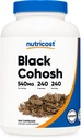 Nutricost Black Cohosh 540mg, 240 kapselia - ei-GMO, gluteeniton