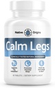 Natural for Natural Itching, Crawling, Tingling and Agitated Leg Iron, Magnesium, ja Valerian Root (60 tablettia)...