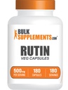 BulkSupplements.com Rutin 500 mg kapselit - alkaen Saphora Japonica, Rutin Supplement, Rutin pillerit - Antioksidantteja täydentää - Vegan & Gluteeniton, 1 kapseli per tarjoilu, 180 Veg kapselia