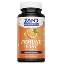 ZAND Immuno Immuno Fast Zesty Orange Chewables - Immuunituki täydentää w / Epicor Fermented Hiiva, C-vitamiini 1000 mg, Sinkki, Echinacea - ei-GMO, Vegan, Gluteeniton, 60 päivän takuu, 10 tarjoilut
