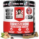 Old School Labs Testosteroni täydentää miesten Max Potency Tongkat Ali BioPerine® Max Imeytyminen, tukee lihas, vahvuus, elpyminen, Drive & Stamina Turkesterone, 120 kapselia
