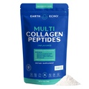 Earth Echo Multi Collagen Peptides, Hydrolysoitu kollageeni C-vitamiinin ja hyaluronihapon kanssa, tukee Radiant ihoa, terveitä niveliä, Gut Health ja Immuunitoiminta, Dairy-free, 26 tarjoilua