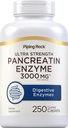 Piping Rock Haima Dgestive Enzymes ... 3000 mg ... 250 Caplets... Ultra Strength...