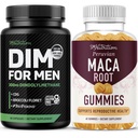 SMNutrition Maca Root Gummies & 300mg DIM täydentää miesten testosteroni-ja suorituskykytuki ... virkistävä Maca Gummies Complex (30 Servings) kanssa DIM Complex miesten (60 Servings)