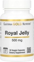 California Gold Nutrition Royal Jelly, 500 mg, 30 Kasvis Caps