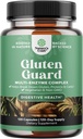 Nopeasti toimivat gluteenia sisältävät digestiiviset entsyymit - Naisten ja miesten gluteenia sisältävät entsyymit debloatille DPP IV Blend Plus Lipaasi Amylase Bromelain for Gut Health & Digestion Support - 120 Ct